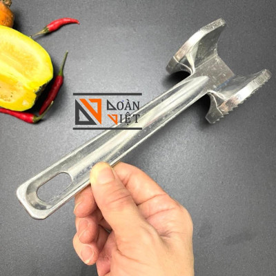 BÚA đập thịt, hành, tỏi, gừng 23 cm - INOX không rỉ - ĐỒ DÙNG CHUYÊN DỤNG NHÀ BẾP. Chuyên phục vụ Sp Gia dụng, Khuôn làm