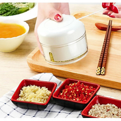 Dụng cụ xay tỏi ớt đa năng bằng tay