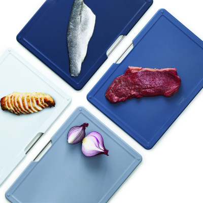 Bộ thớt cao cấp Joseph Joseph - 002089 Folio 4-piece Chopping Board Set Large Grey