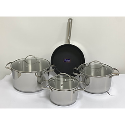 Bộ nồi Dann Platinum 4 Piece Set - Hàng chính hãng