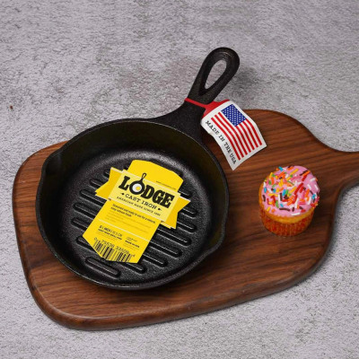 Lodge - Chảo gang nướng - 16.51cm