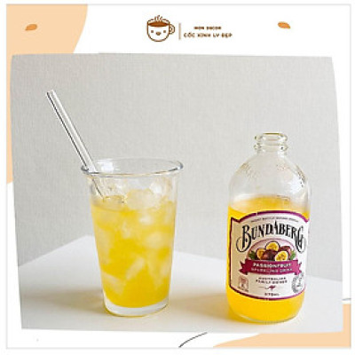 Cốc thuỷ tinh chịu nhiệt miệng loe phong cách Hàn - Uống cafe, trà, nước ép, decor