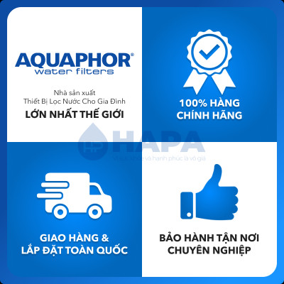 Bộ 4 Lõi Lọc Nước AQUAPHOR Nhập Khẩu Thay Cho Máy AQUAPHOR MORION RO DWM 101S - Hàng Chính Hãng