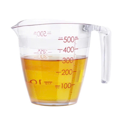 Cốc Đong YOKO INOCHI 200ml / 500ml – Ly Định Lượng Có Vạch Chia Rõ, Nhựa Nguyên Sinh An Toàn – Dùng Trong Nấu Ăn, Pha Chế