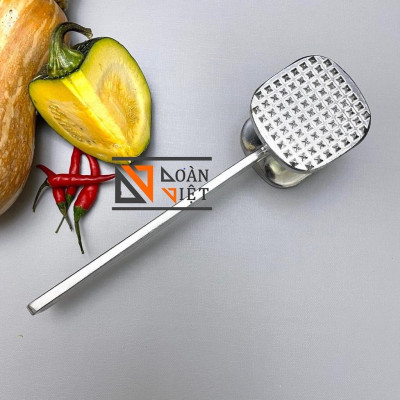 BÚA đập thịt, hành, tỏi, gừng 23 cm - INOX không rỉ - ĐỒ DÙNG CHUYÊN DỤNG NHÀ BẾP. Chuyên phục vụ Sp Gia dụng, Khuôn làm