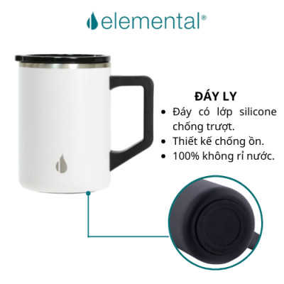 [Elemental chính hãng - Thương hiệu Mỹ] Cốc giữ nhiệt Elemental Summit 470ml, giữ nhiệt vượt trội, an toàn sức khỏe, inox 304, giá siêu hot
