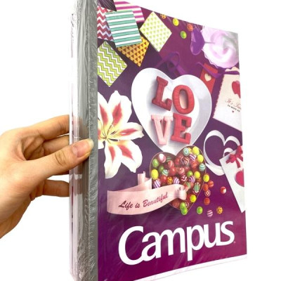 Vở Gift 120 Trang - Campus NB-BSGIF120 (Mẫu Màu Giao Ngẫu Nhiên)