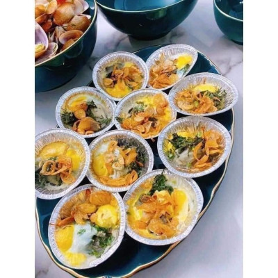 Túi   250 chén giấy bạc , đế cốc lót khuôn nướng bánh , hàu Tart trứng , bát đựng gia vị , nước chấm tiện lợi , khả năng chịu nhiệt cao chống dầu và chống bám bẩn , dễ tháo khuôn , an toàn và hợp vệ sinh