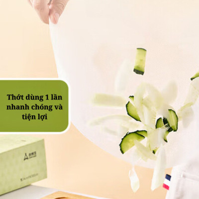 Hộp thớt nhựa kháng khuẩn chống trơn dùng 1 lần tiện lợi, vệ sinh phù hợp với mọi gia đình