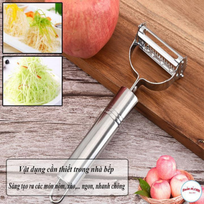 Nạo Rau Củ Quả 2IN1 Bằng Lưỡi Dao Inox