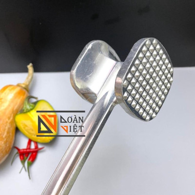 BÚA đập thịt, hành, tỏi, gừng 23 cm - INOX không rỉ - ĐỒ DÙNG CHUYÊN DỤNG NHÀ BẾP. Chuyên phục vụ Sp Gia dụng, Khuôn làm