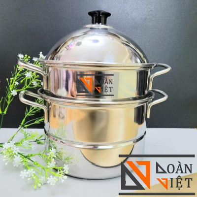 [MỚI] Bộ Xửng Hấp Inox 430 - 20cm - Siêu Tiện Ích. Chuyên phục vụ Sp Gia dụng, Khuôn làm bánh, Dụng cụ học Sinh, Nhà hàn