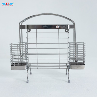 Kệ đựng dao thớt inox 304 Tín Thành Phát – Chắc chắn, giúp sắp xếp bếp gọn gàng hơn, phù hợp mọi không gian bếp