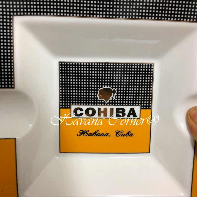 Gạt tàn xì gà 2 điếu Cohiba full hộp