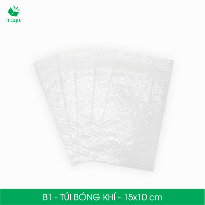 B1 - 15x10 cm - 100 Túi bóng khí chống sốc đóng hàng - Túi gói hàng, bọc chống sốc, xốp chống sốc
