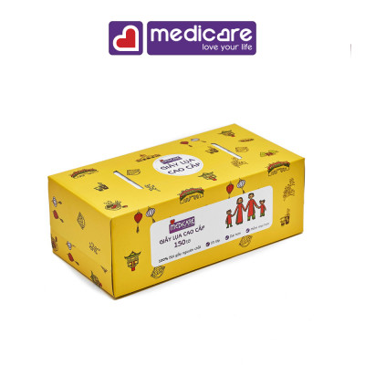 Giấy lụa cao cấp MEDiCARE hộp 150 tờ