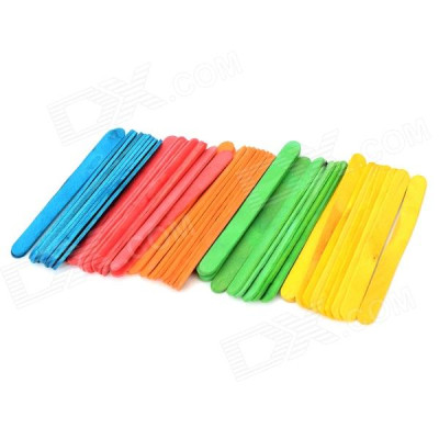 Que kem gỗ màu làm mô hình handmade