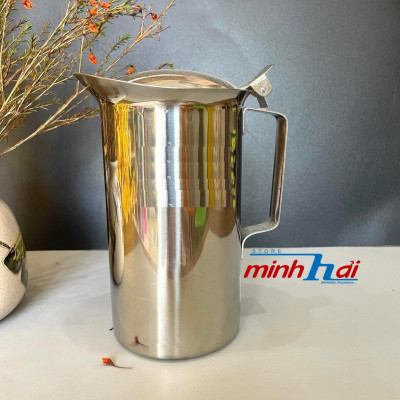 Ca Inox Pha Chế Có Nắp - Inox. Chuyên phục vụ Sp Gia dụng, Khuôn làm bánh, Dụng cụ học Sinh, Nhà hàng, Quán ăn, Gia