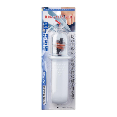 Dụng cụ mài dao cầm tay, dùng để mài sắc dao nhanh chóng, có tay cầm vững chắc không bị trơn trượt - nội địa Nhật Bản 