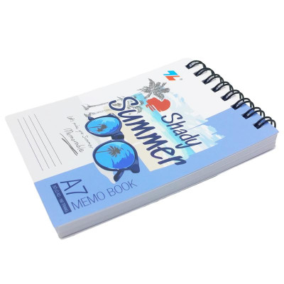 Sổ Lò Xo A7 Kẻ Ngang 160 Trang 70gsm - Thiên Long MB-002