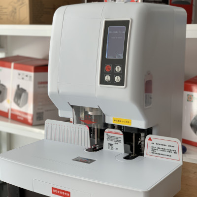 Máy Khoan Đóng Chứng Từ Tự Động CD-910 - Sử Dụng Ống Nhựa