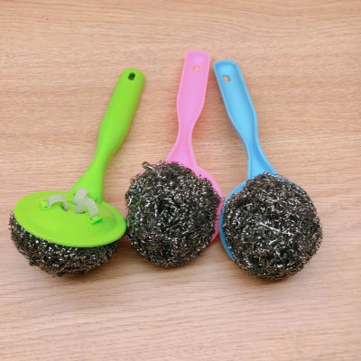 Cây Chà Rửa Nồi Chảo, Cước Rửa Chén Có Cán Cầm, Thiết Kế Thông Minh - HÀNG CHÍNH HÃNG MINIIN