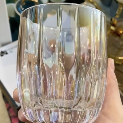 BỘ 6 LY THỦY TINH UỐNG NƯỚC CAO CẤP TRẮNG ANH TRAI - ANTH685