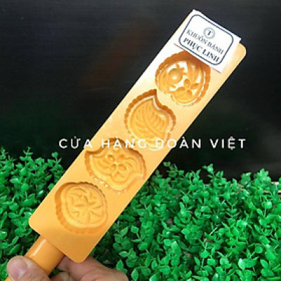 Khuôn làm bánh Phục Linh, Trung Thu Mini, Bánh In - Combo 4 khuôn nhựa C.Lượng. Chuyên phục vụ Sp Gia dụng, Khuôn làm bá