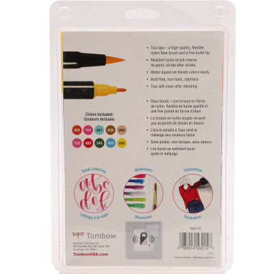 Set 10 bút Tombow ABT Dual Brush