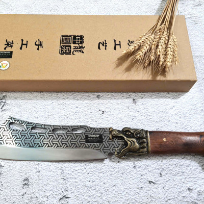 DAO BẾP , DAO CHẶT THÉP KHÔNG RỈ CAO CẤP MÃ A1 TR12 NTVN top