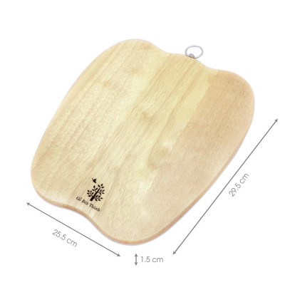 Thớt gỗ hình quả ớt chuông | Gỗ Đức Thành - 03831 | Đạt chứng nhận vệ sinh an toàn thực phẩm