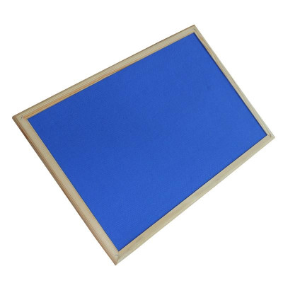 Bảng Treo Tường 2 Mặt - Bảng Ghim Vải Bố + Bảng Bút Lông 60 x 40 cm