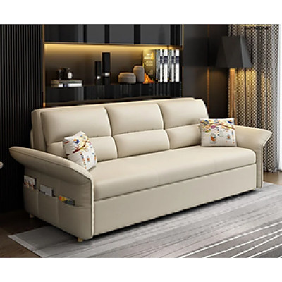 Sofa giường đa năng hộc kéo tay bật HGK-18 ngăn chứa đồ tiện dụng Juno Sofa KT 1m8