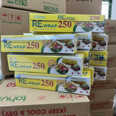Màng Bọc Thực Phẩm Rerwrap 250 Size 30cm x 50m 