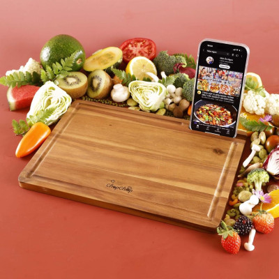 Thớt Gỗ Kết Nối Yêu Thương ChopChop - Gỗ Đức Thành - 14503 - 04503