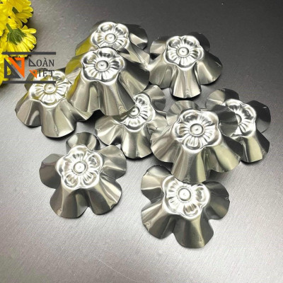 Khuôn Bánh Bò, Rau Câu, Da Lợn - NHÔM DÀY, COMBO 10 KHUÔN, mẫu mã đa dạng. Chuyên phục vụ Sp Gia dụng, Khuôn làm bánh, D
