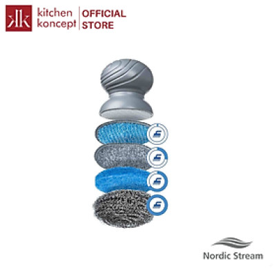 Nordic Stream - Bộ dụng cụ chà rửa cầm tay - 5 món  