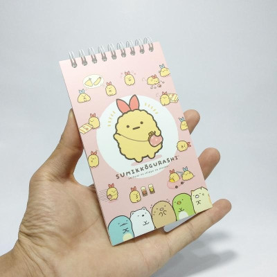 Sổ Lò Xo Bỏ Túi Upside 4 Sumikko Gurashi - Mẫu 2
