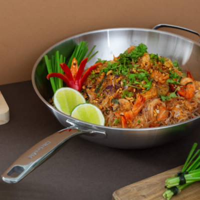 Chảo Xào Wok Kitchen Aid 30cm