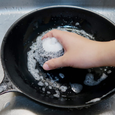 Miếng Cọ Xoong Nồi Lót Mút Kokubo Chà Rửa Siêu Sạch Sáng Bóng Bề Mặt