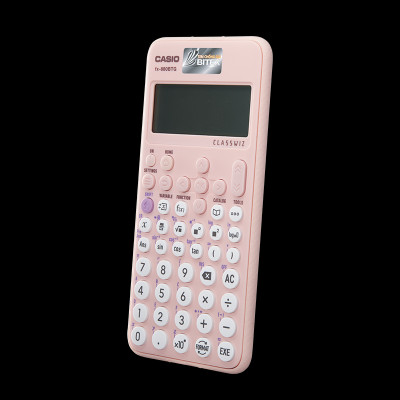 Máy tính học sinh Casio Fx-880BTG màu hồng dành cho học sinh cấp 2 cấp 3 lớp 6 đến lớp 12 chuyên dụng mang vào phòng thi