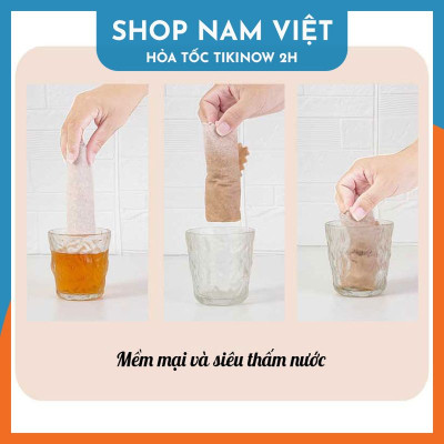 Khăn Xơ Mướp Lau Dầu Mỡ, Vệ Sinh Nồi Chảo, Lau Bếp
