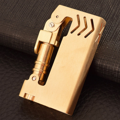 Vỏ Hột Quẹt Bật Lửa Xăng Bấc Đá ShuFang SF01 Hàng Thủ Công Độc Lạ Tiện Dụng - Dùng xăng bấc đá cao cấp