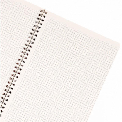 Vở Caro lò xo kép bìa nhựa 2 mặt KLONG B5 200 trang 100/76; MS: 576