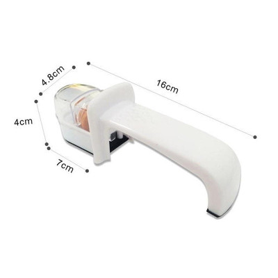 Dụng cụ mài dao cầm tay, dùng để mài sắc dao nhanh chóng, có tay cầm vững chắc không bị trơn trượt - nội địa Nhật Bản 