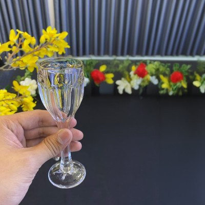 Bộ 6 ly pha lê rượu mạnh 050 ml Tiệp Khắc