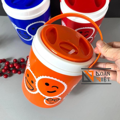 BÌNH GIỮ NHIỆT (0880 ) 1, 5 lit. Nhựa PP, PU nguyên sinh - Không đọng sương bên ngoài bình, giữ nhiệt lâu. Hàng Việt Nam