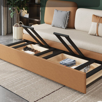 Sofa giường đa năng hộc kéo HGK-10 ngăn chứa đồ tiện dụng Tundo KT 1m7