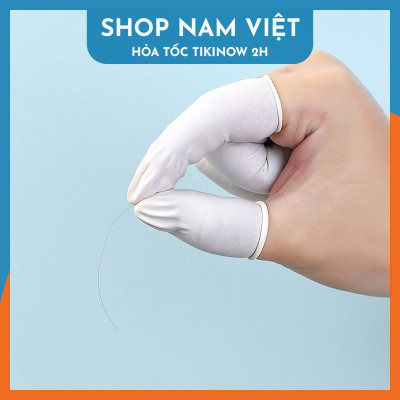 Bao Ngón Tay Cao Su Tăng Độ Bám, Kháng Khuẩn, Dùng Được Cảm Ứng