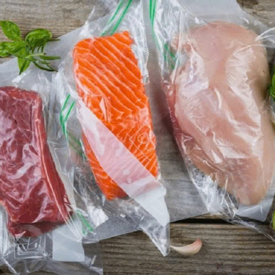 { Loại Dày} Combo 100 Túi Hút Chân Không Thực Phẩm Phù Hợp Với Tất Cả Các Dòng Máy Hút Chân Không , Túi Hút Chân Không Một Mặt Nhám Siêu Dai , Chất Liệu An Toàn - Hàng Chính Hãng